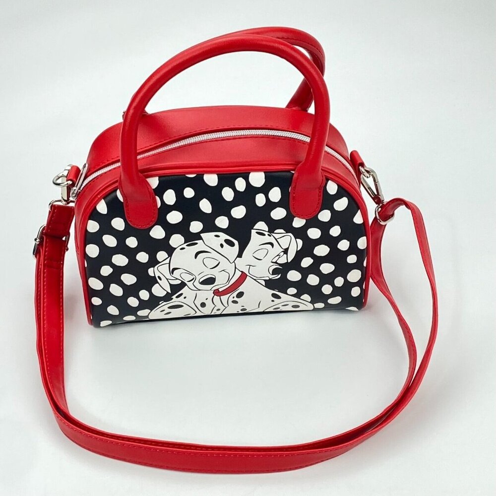 Loungefly Disney 101 Dalmatians Puppies Handbag Crossbody Bag Great Shape!